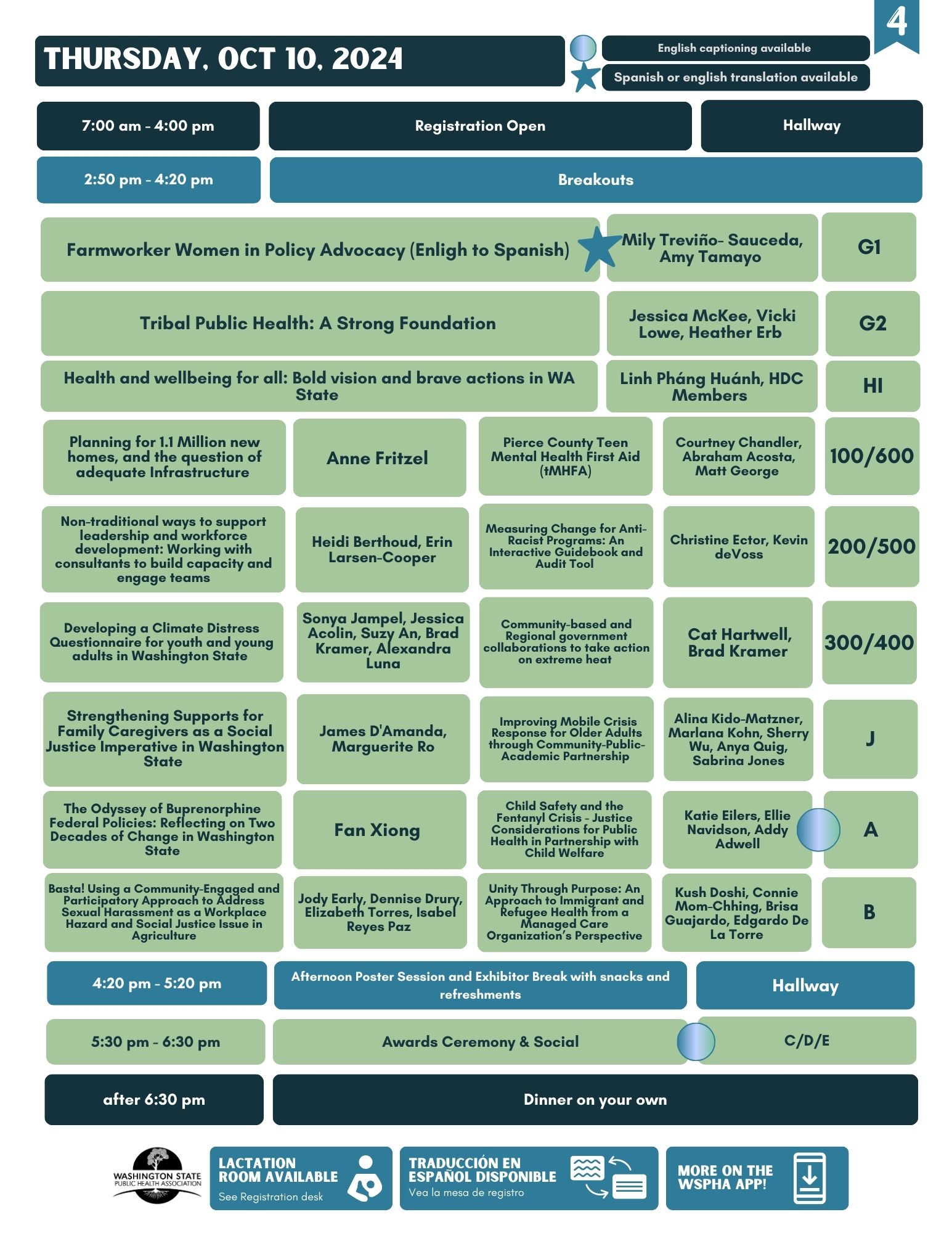 2024 Annual Conference Agenda